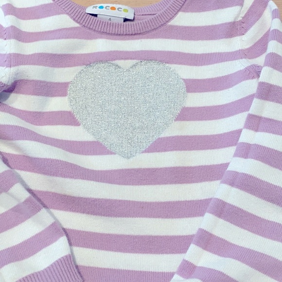 Girls long sleeved cotton dress size 4 - Picture 2 of 6